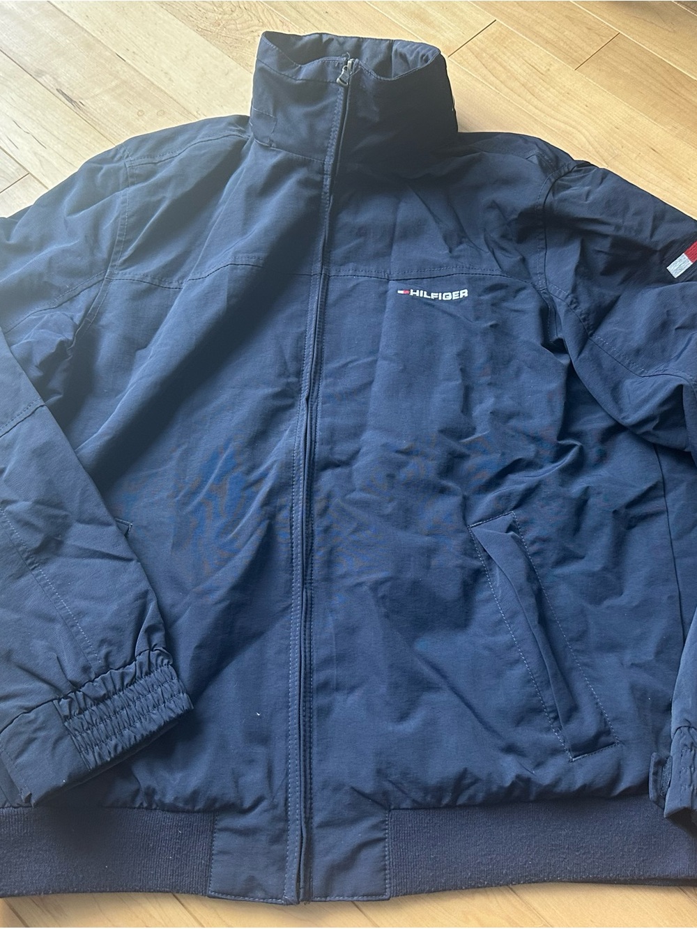 Tommy Hilfiger Men's Navy Zip-Up Jacket